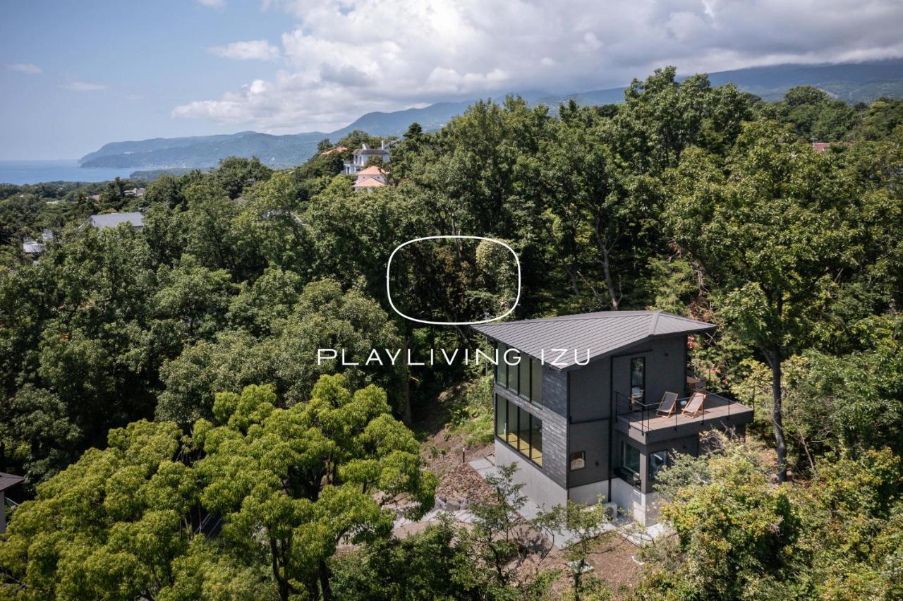 Playliving Izu - A Ocean View Villa With Onsen Ито Экстерьер фото