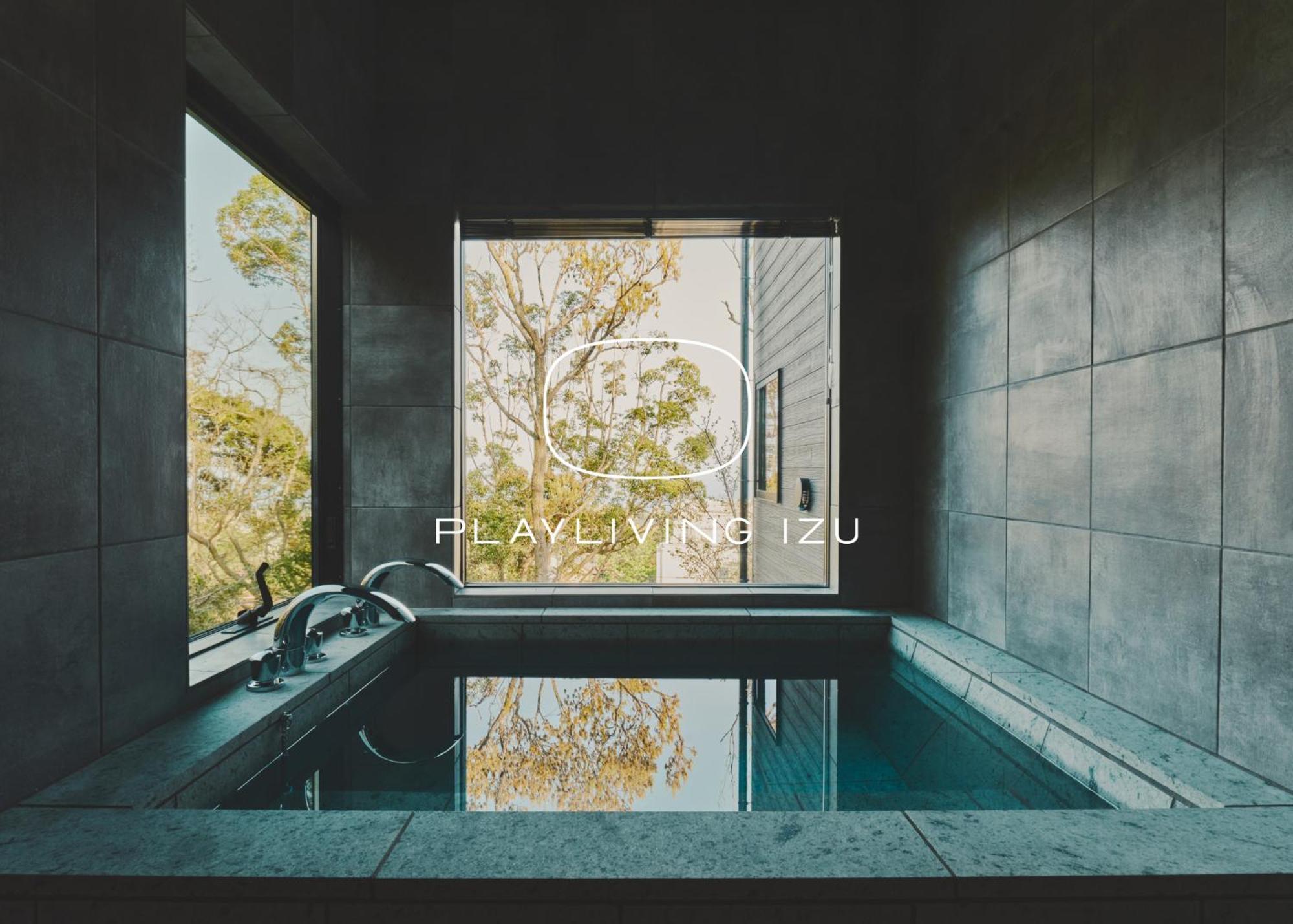 Playliving Izu - A Ocean View Villa With Onsen Ито Экстерьер фото