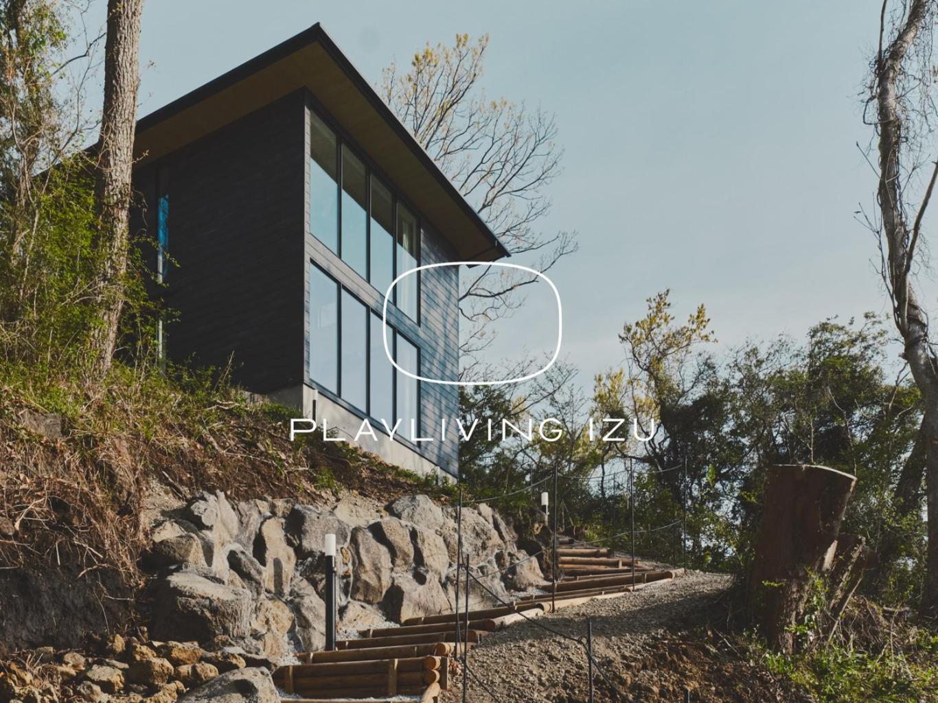 Playliving Izu - A Ocean View Villa With Onsen Ито Экстерьер фото
